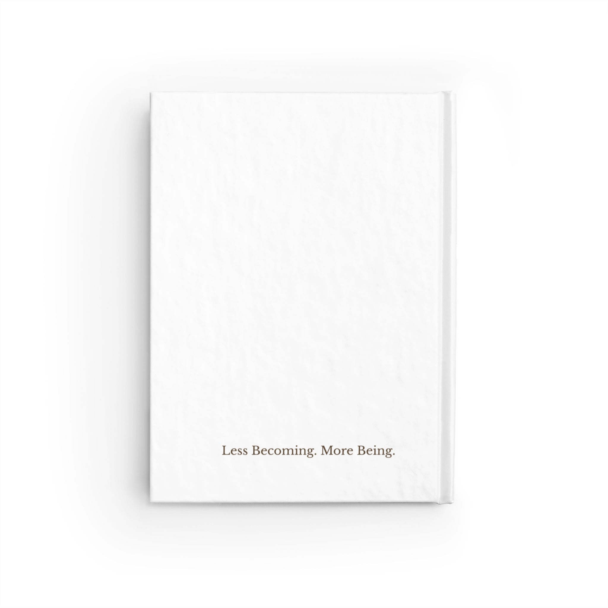 Journal  Ruled lined notebook inspirational cover By Choice sketch portrait