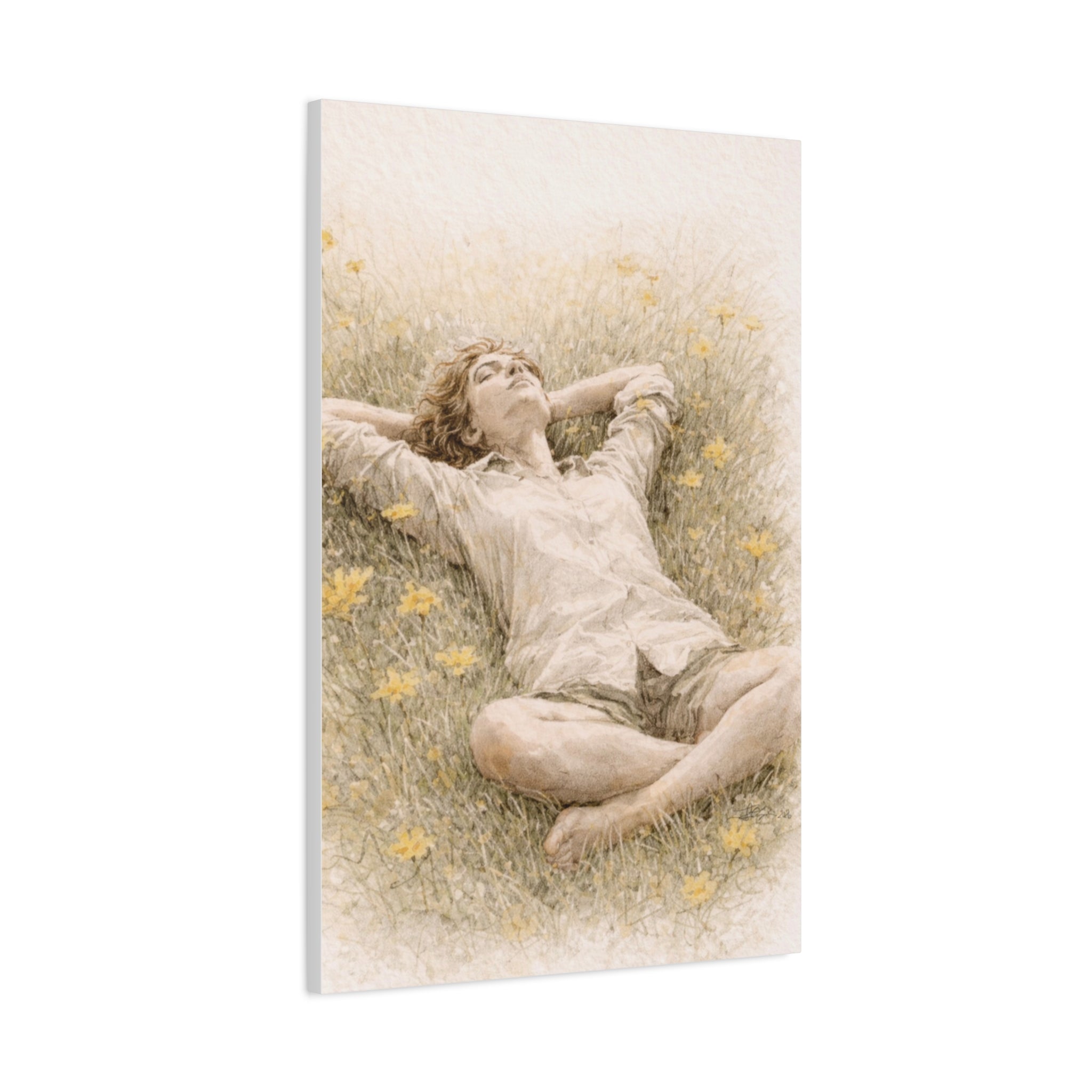 Soft Neutral Feminine Canvas Wall Art Mindful Home Decor Receive