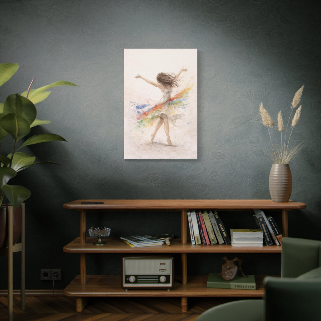Gentle Feminine Figure Wall Art Calm Neutral Canvas Accept
