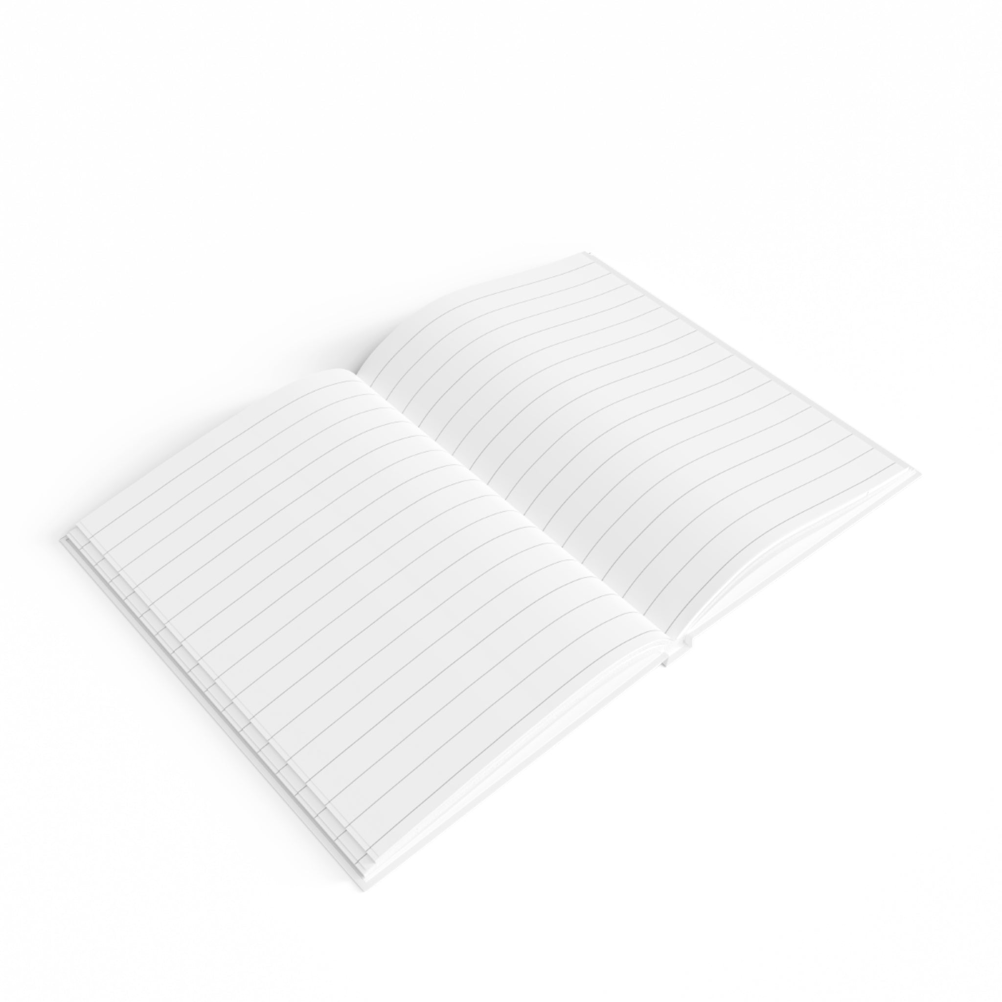 Journal  Ruled lined notebook inspirational cover By Choice sketch portrait